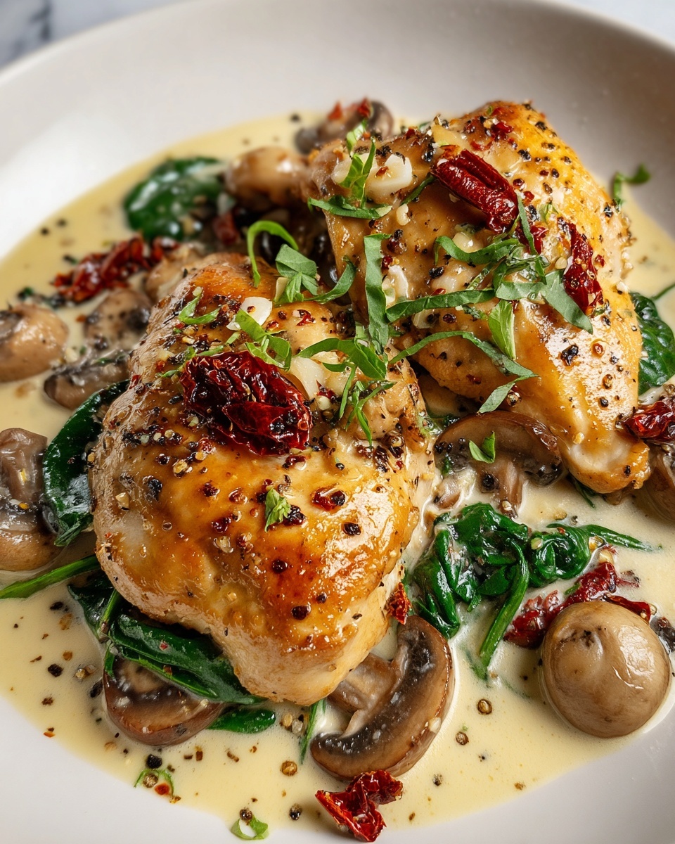 Tuscan Chicken Recipe - Recipe Image