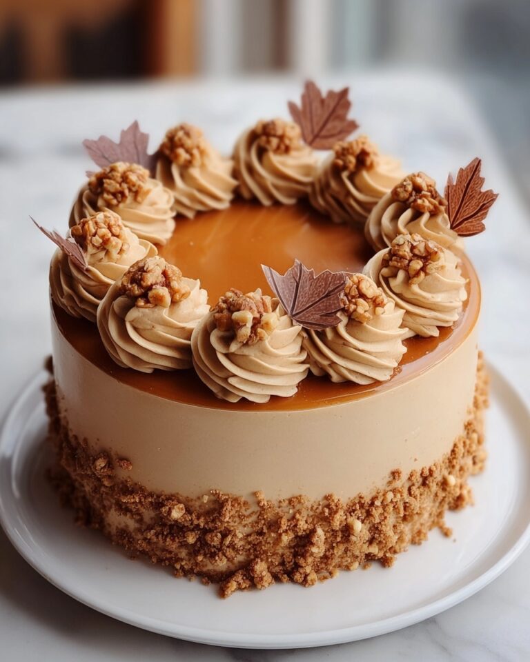 Autumn Embrace Dulce de Leche Cake Recipe