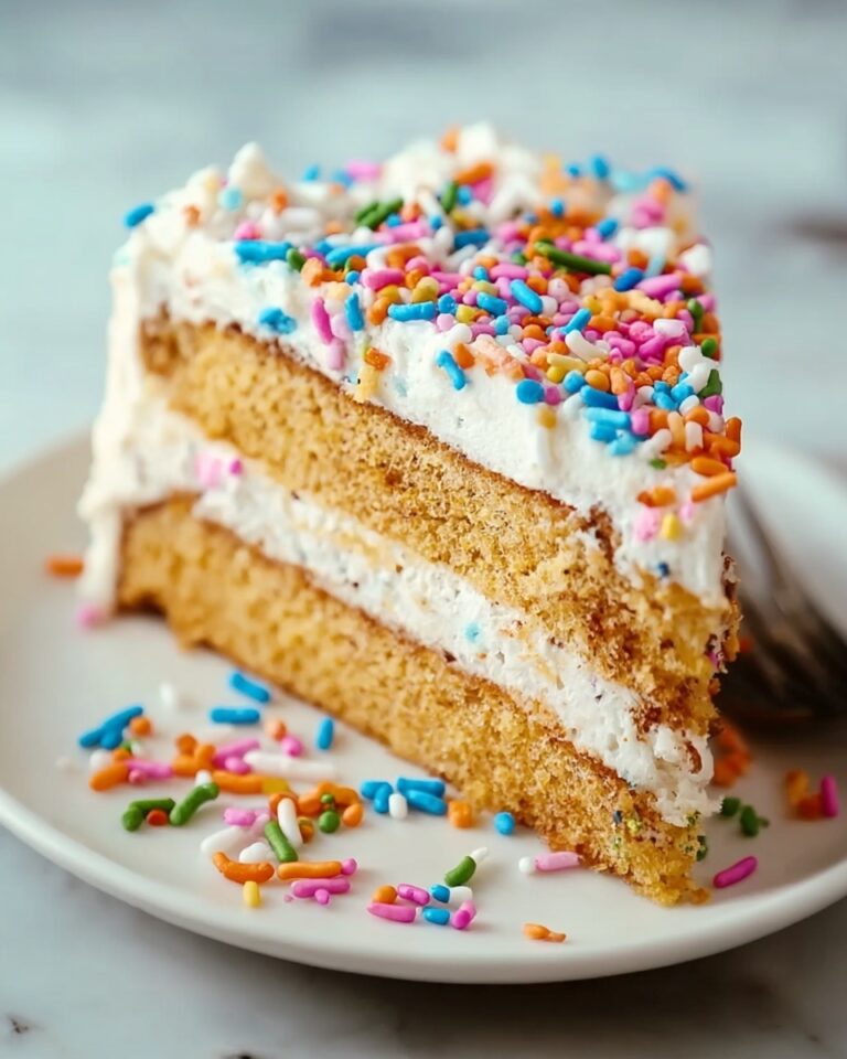 No Bake Birthday Cake Delight Recipe