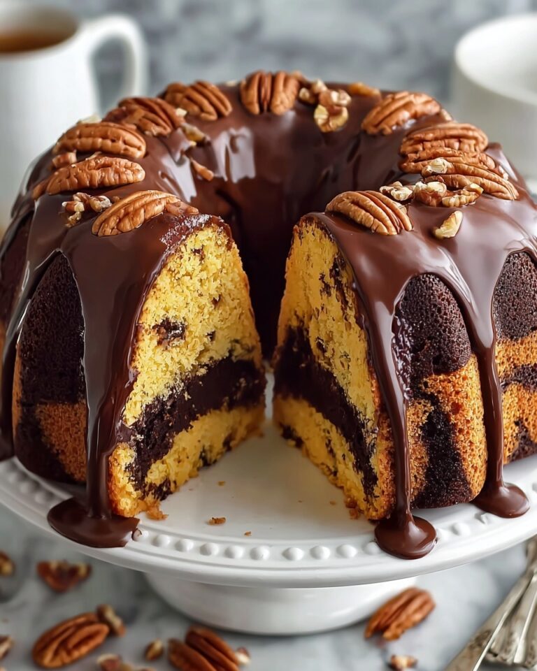 Decadent German Chocolate Pecan Pound Cake Delight Recipe