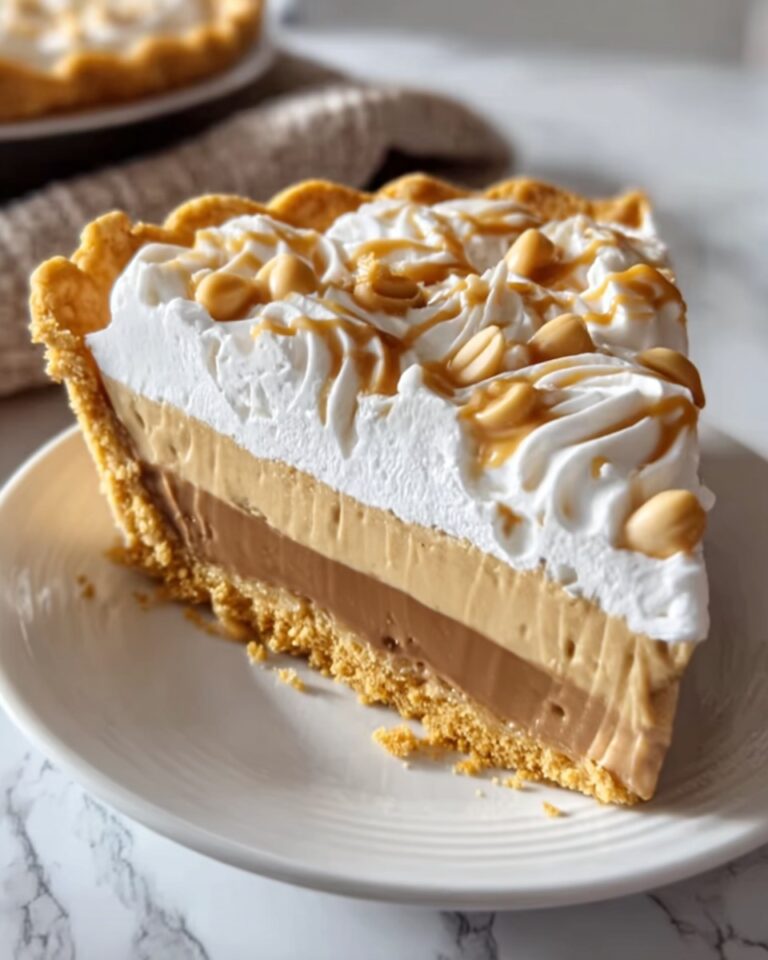No Bake Peanut Butter Pie Recipe