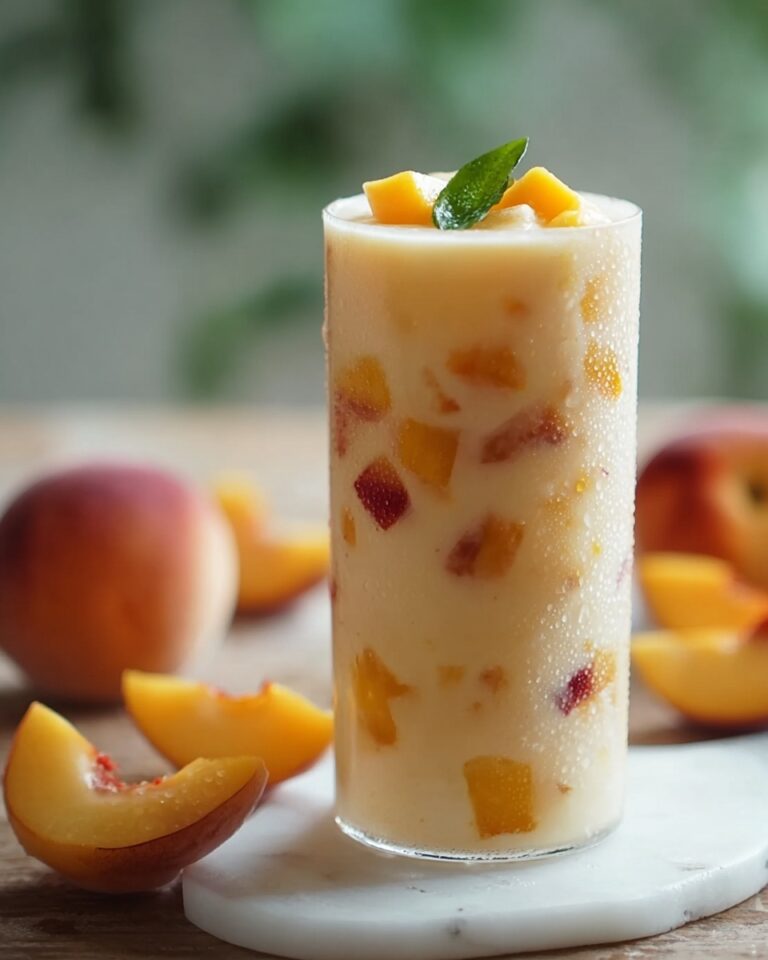 Iced Peach Colada Recipe