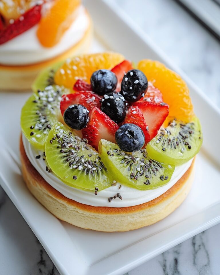 Healthy Breakfast for Kids: Bagel Fruit Pizzas Recipe