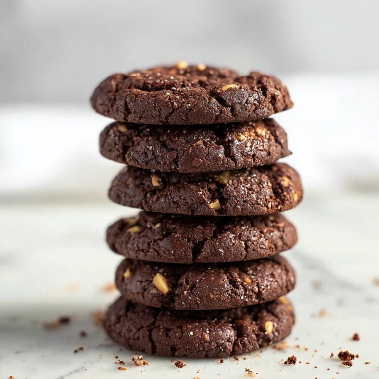 Double Chocolate Cookies with Hazelnuts Recipe