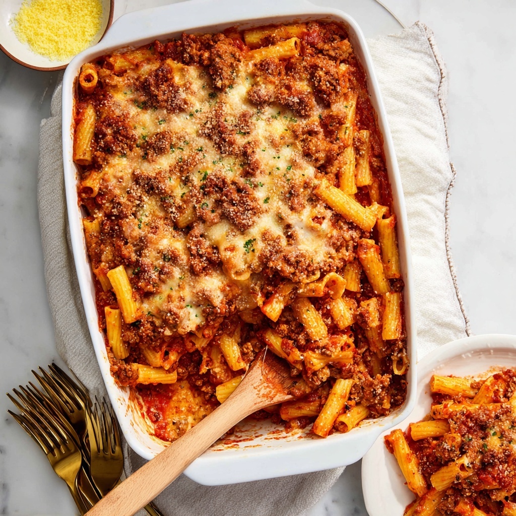 Baked Ziti with Sausage Recipe - Recipe Image