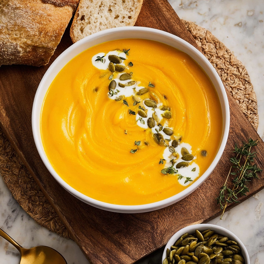 Roasted Butternut Squash Soup Recipe - Recipe Image