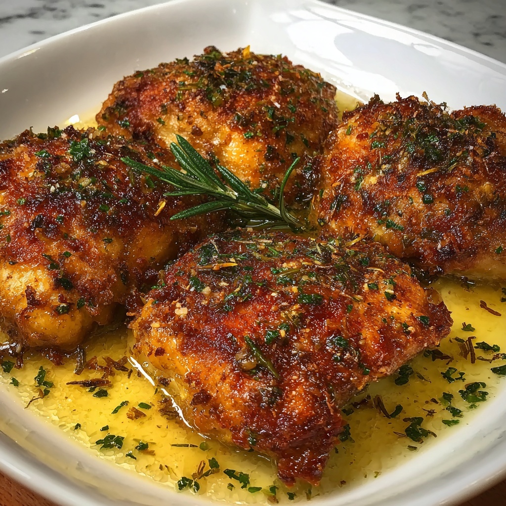 Savory Slow-Cooked Forgotten Chicken Recipe - Recipe Image