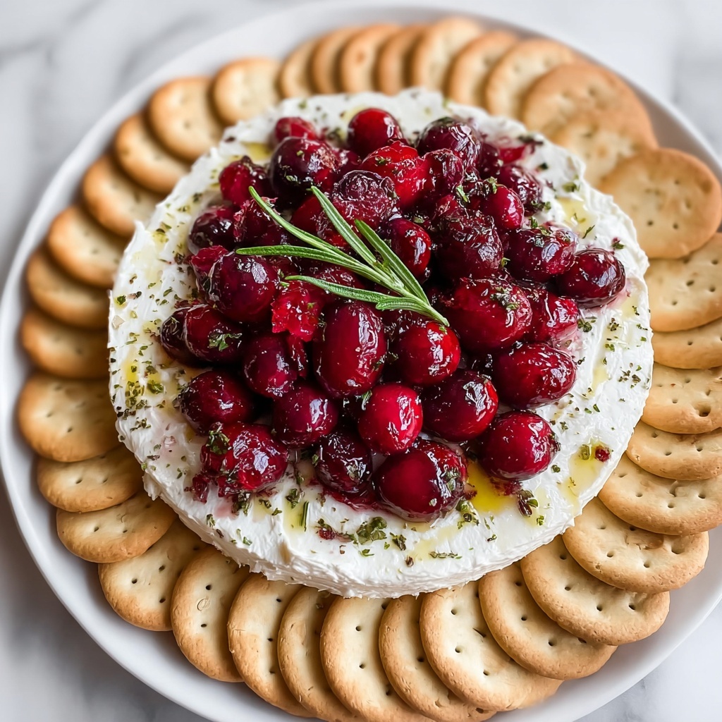 Cranberry Whipped Feta Dip Recipe - Recipe Image