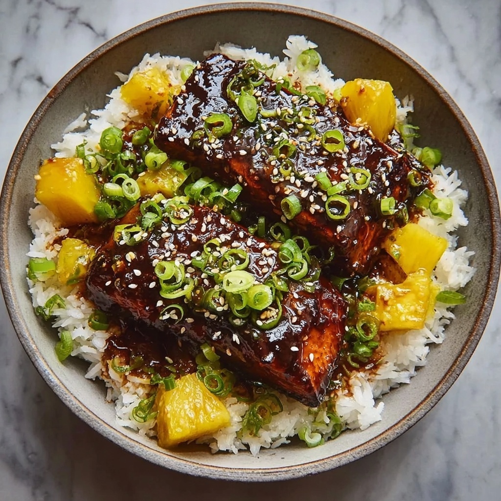 Pineapple Glazed Salmon Recipe - Recipe Image