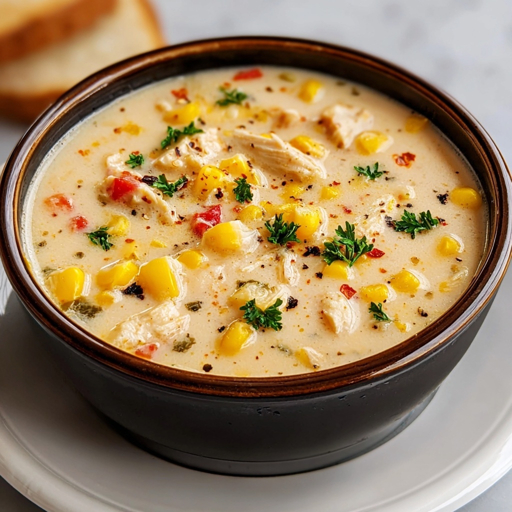 Crockpot Chicken Corn Chowder Recipe - Recipe Image