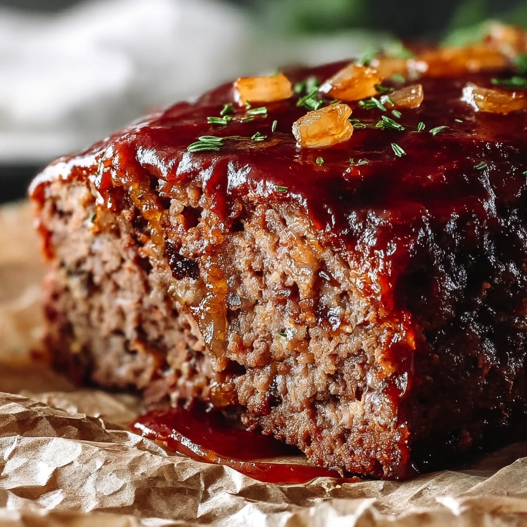 Easy Meatloaf Recipe with the BEST Glaze Recipe - Recipe Image