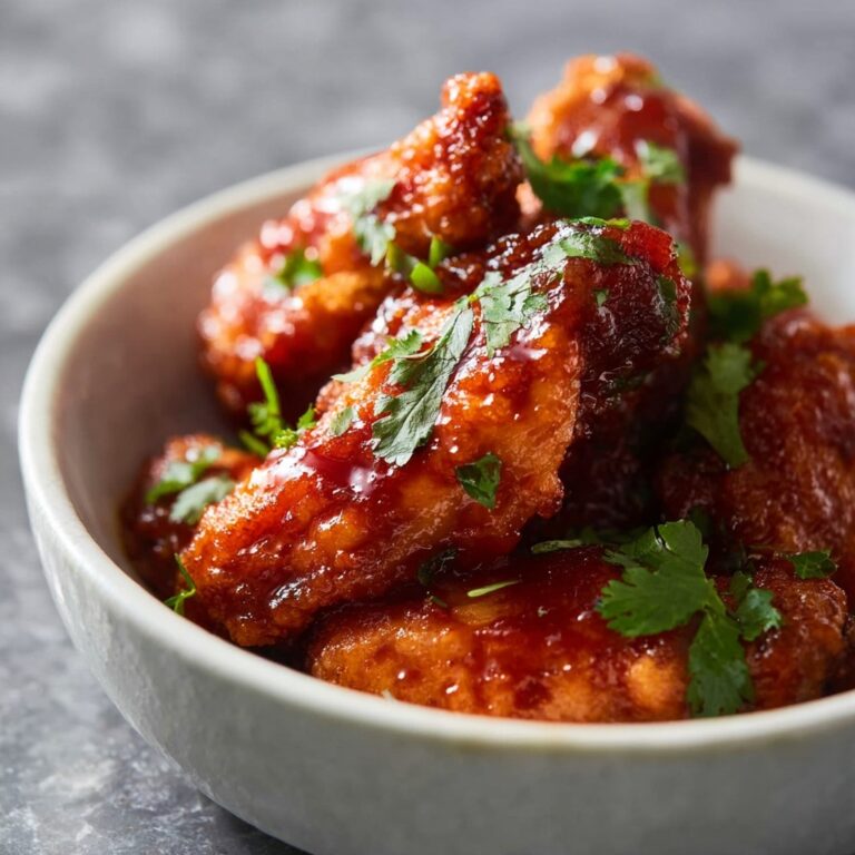 Sticky Sweet Chili Chicken Wings Recipe