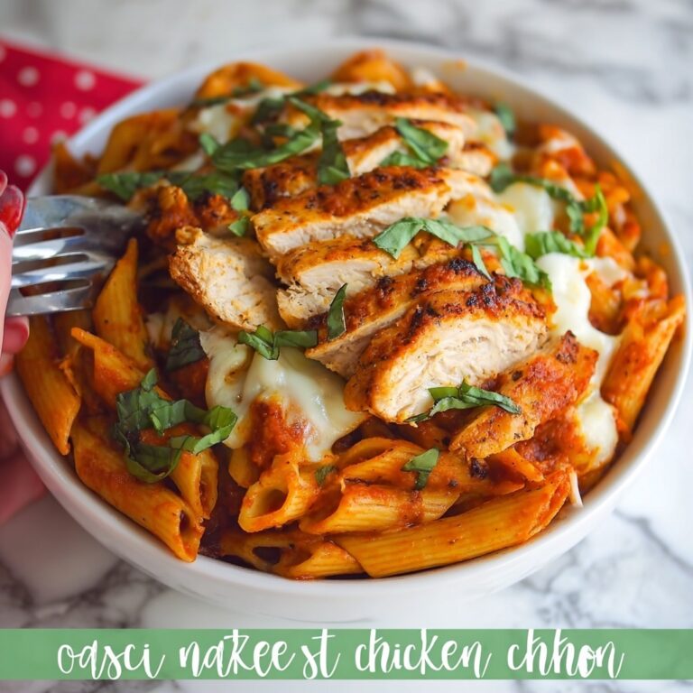 One Dish Easy Chicken Cacciatore Pasta Bake Recipe