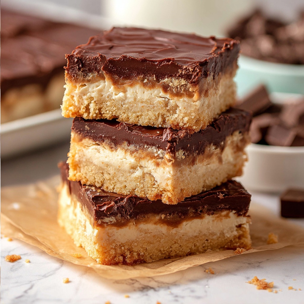 No-Bake Millionaire's Shortbread Bars Recipe - Recipe Image