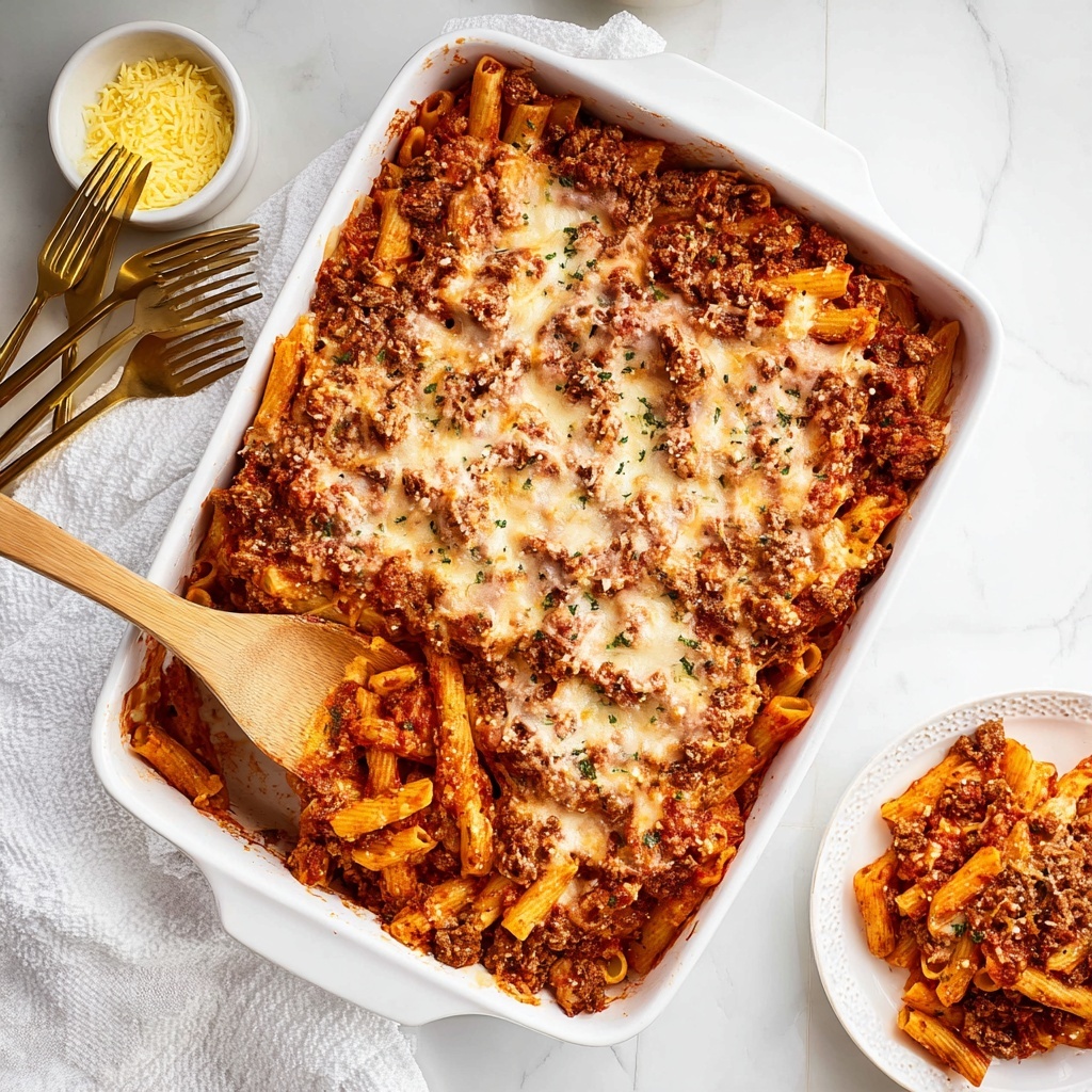 Baked Ziti with Sausage Recipe - Recipe Image
