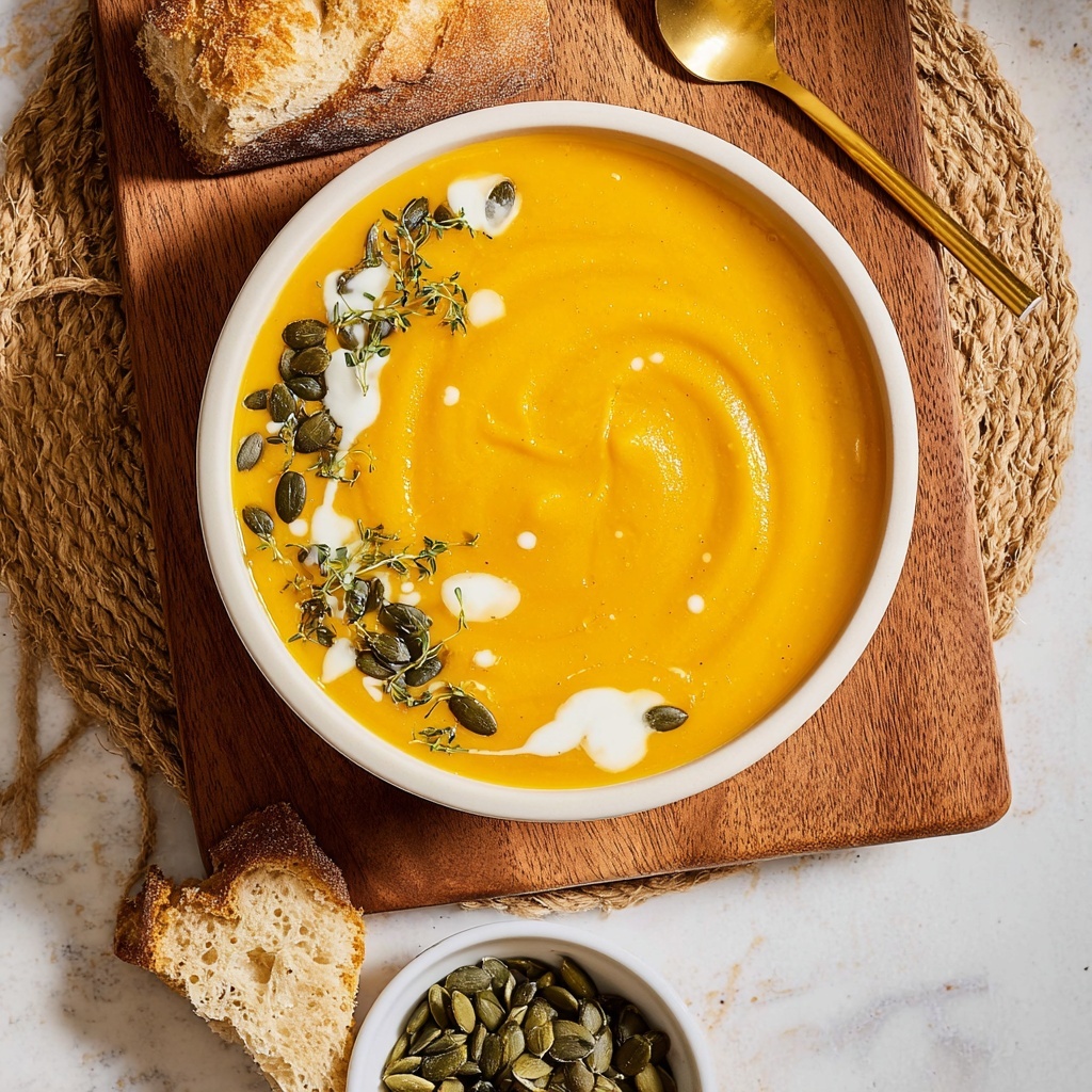 Roasted Butternut Squash Soup Recipe - Recipe Image