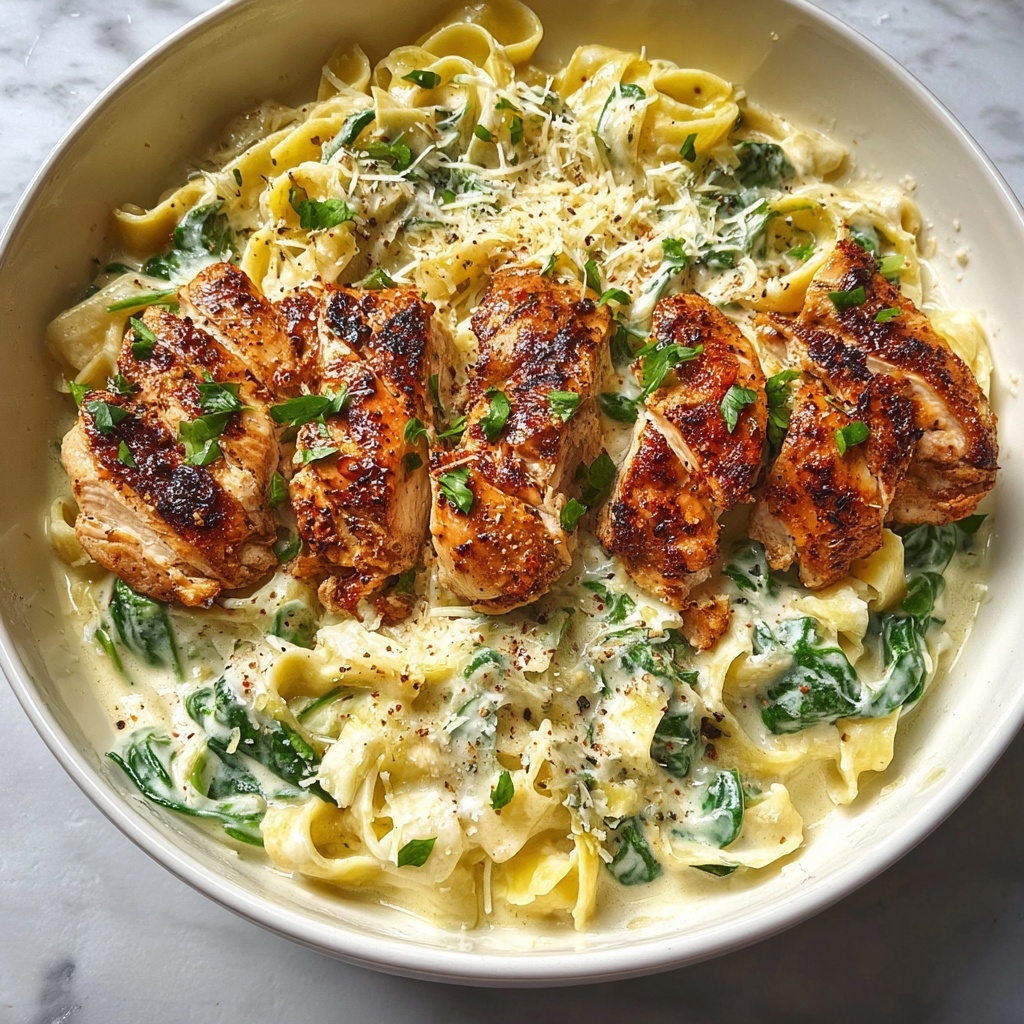 Keto Chicken Alfredo Recipe - Recipe Image