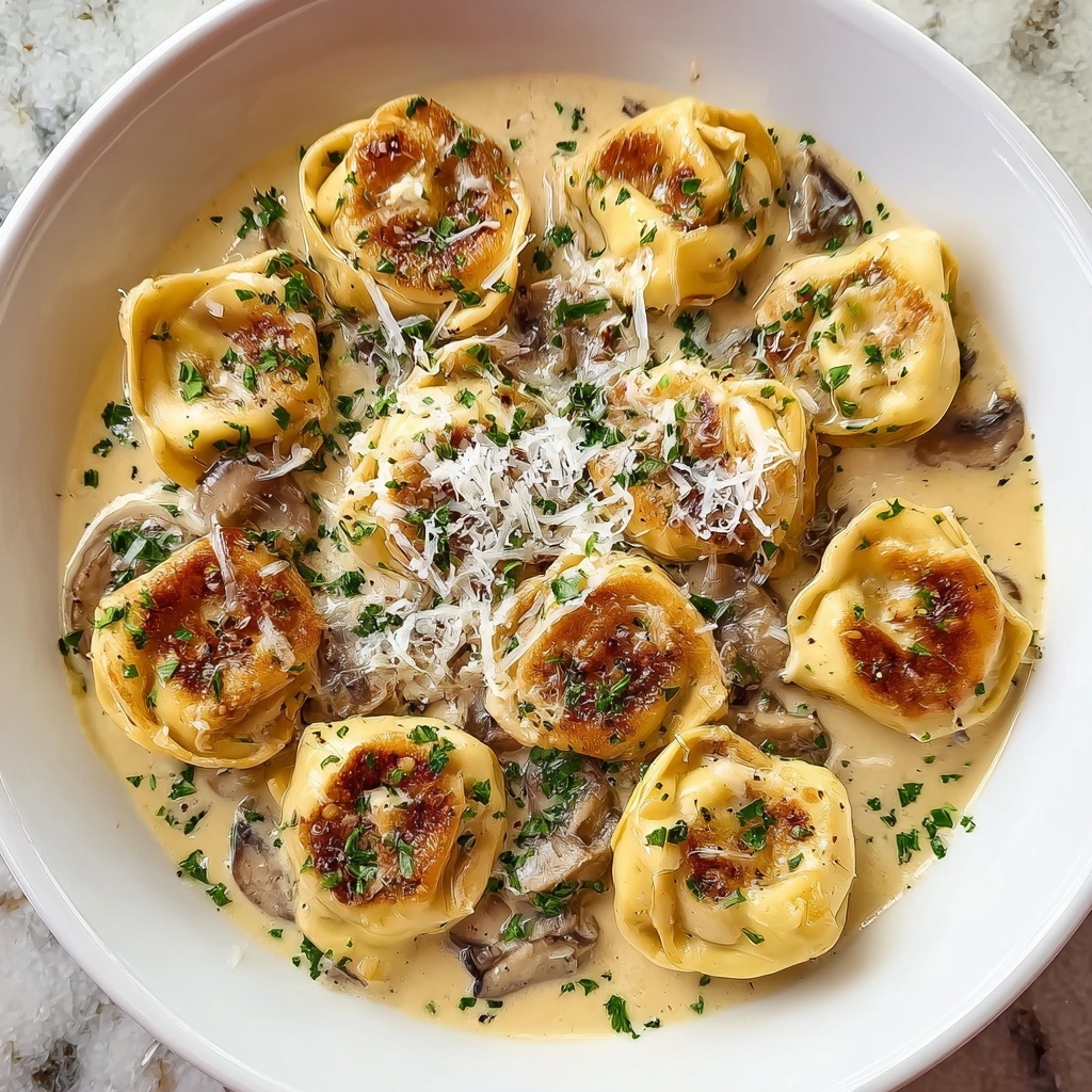Creamy French Onion Tortellini Recipe - Recipe Image