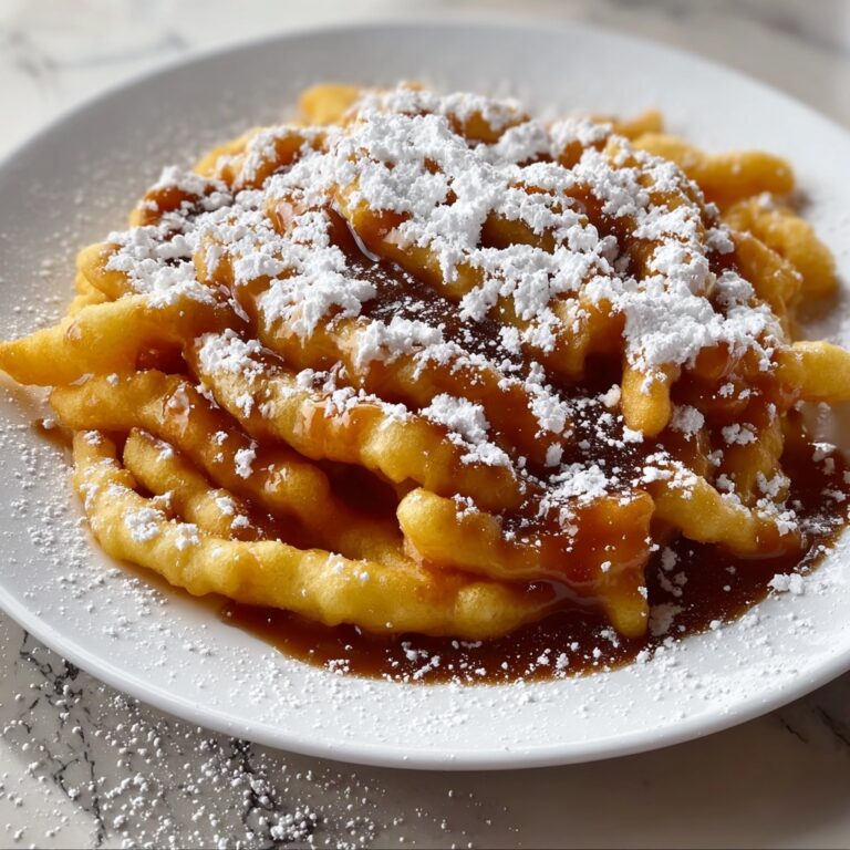 Funnel Cake Apple Fries Recipe