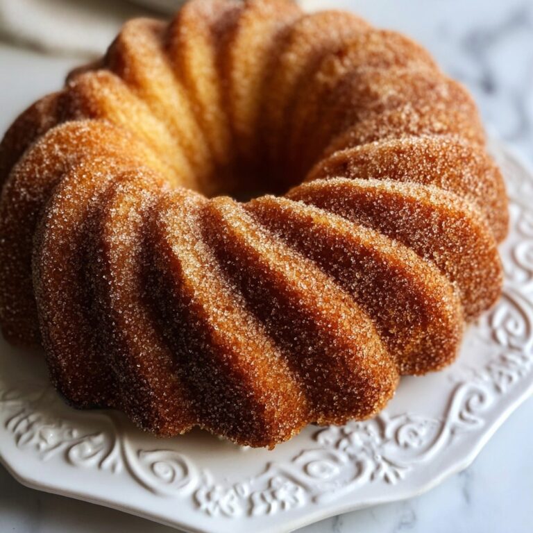 Apple Cider Donut Bundt Cake Recipe