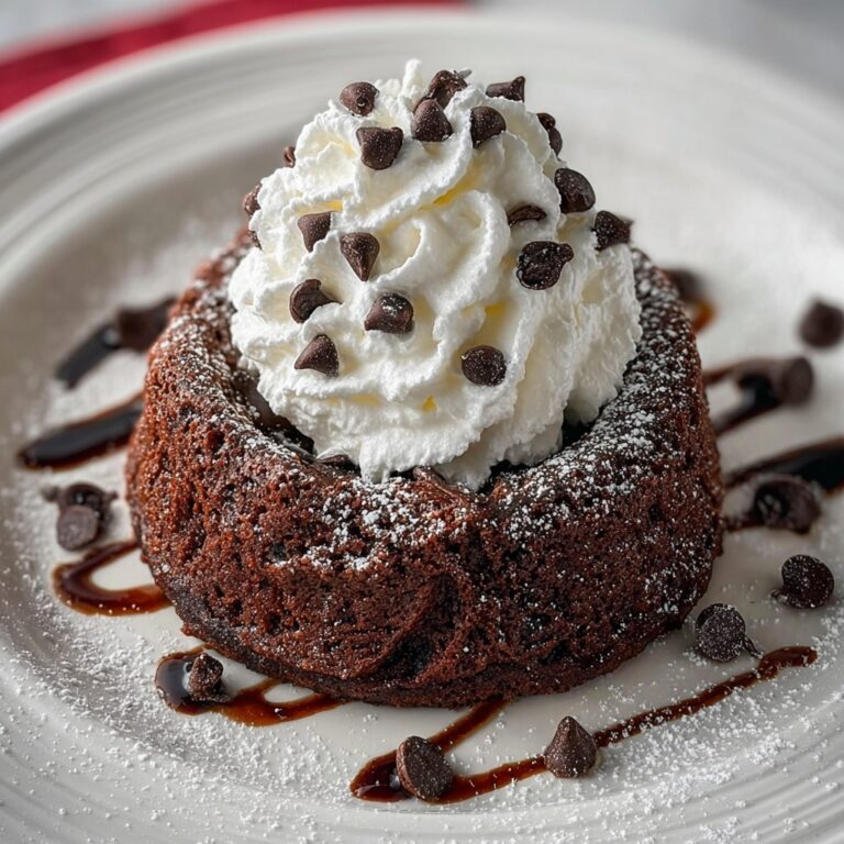 Microwave Brownie Mug Cake Recipe