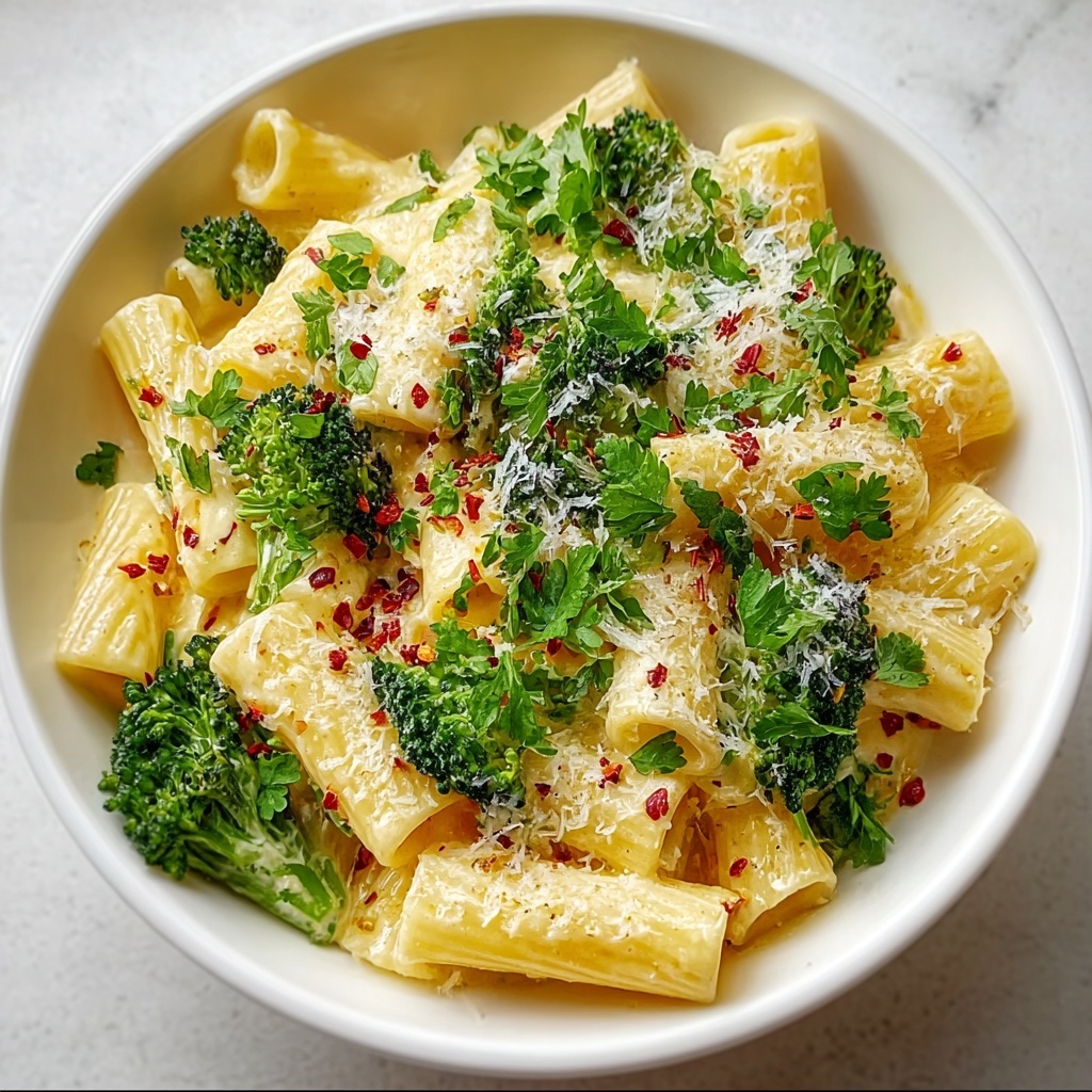 Broccoli Cheese Pasta Recipe - Recipe Image