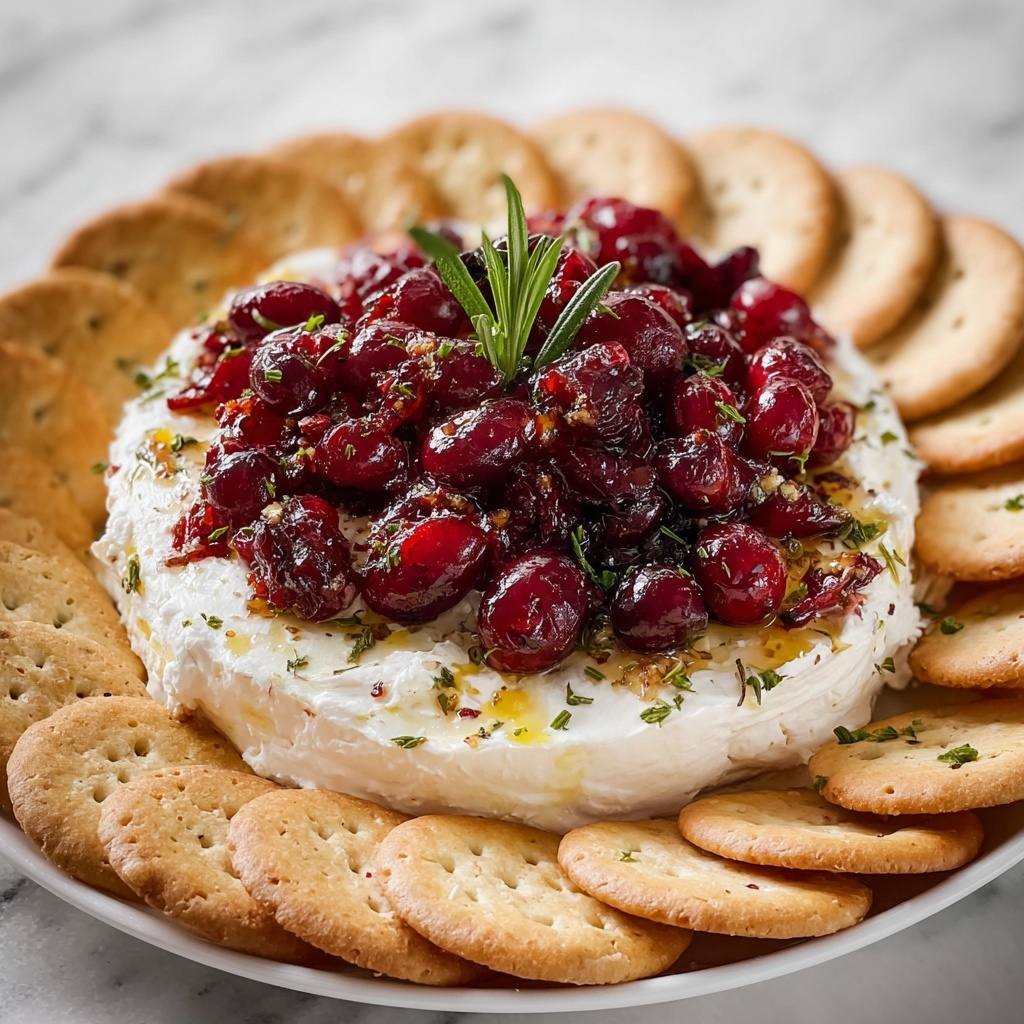 Cranberry Whipped Feta Dip Recipe - Recipe Image