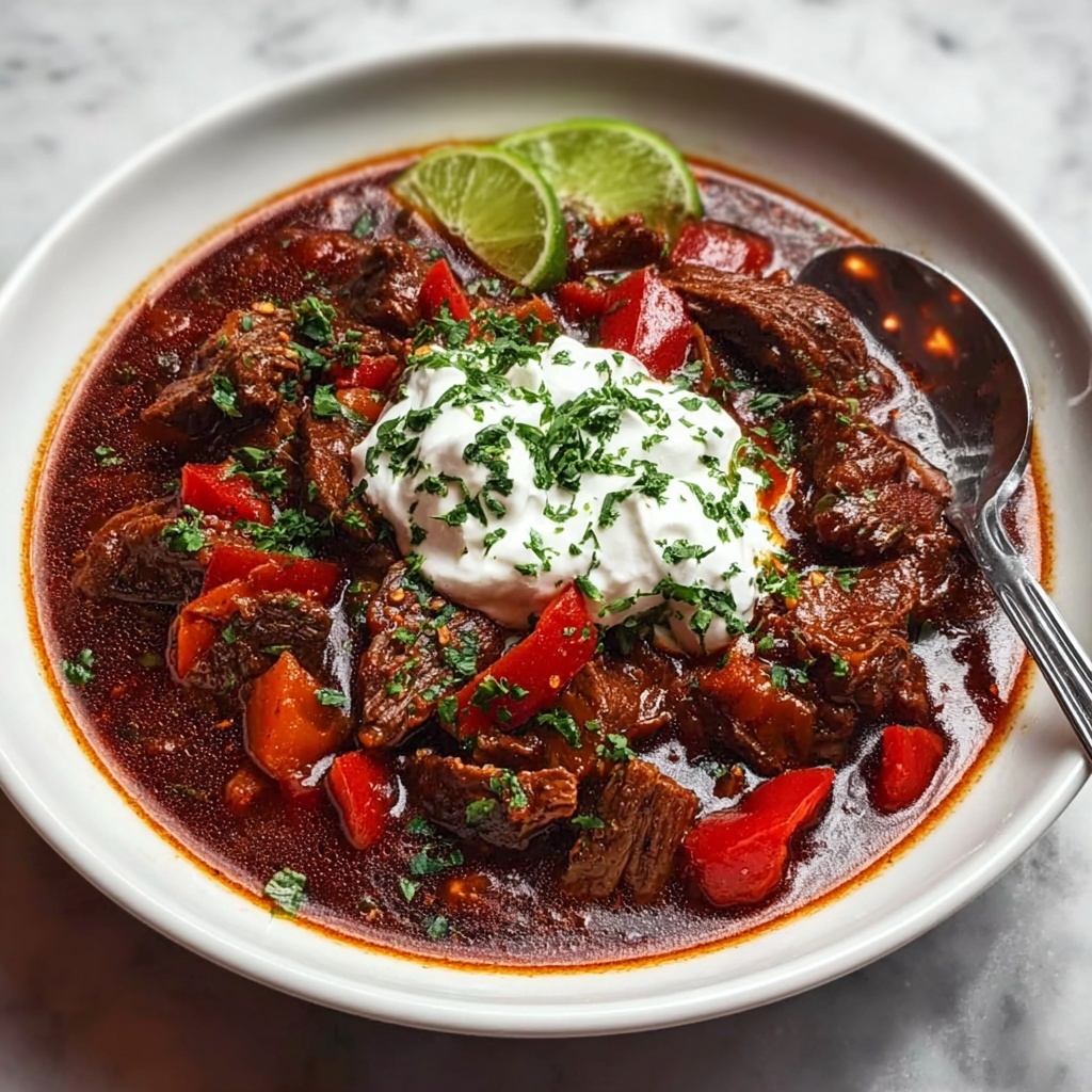 Crock Pot Beef Chuck Chili Recipe - Recipe Image