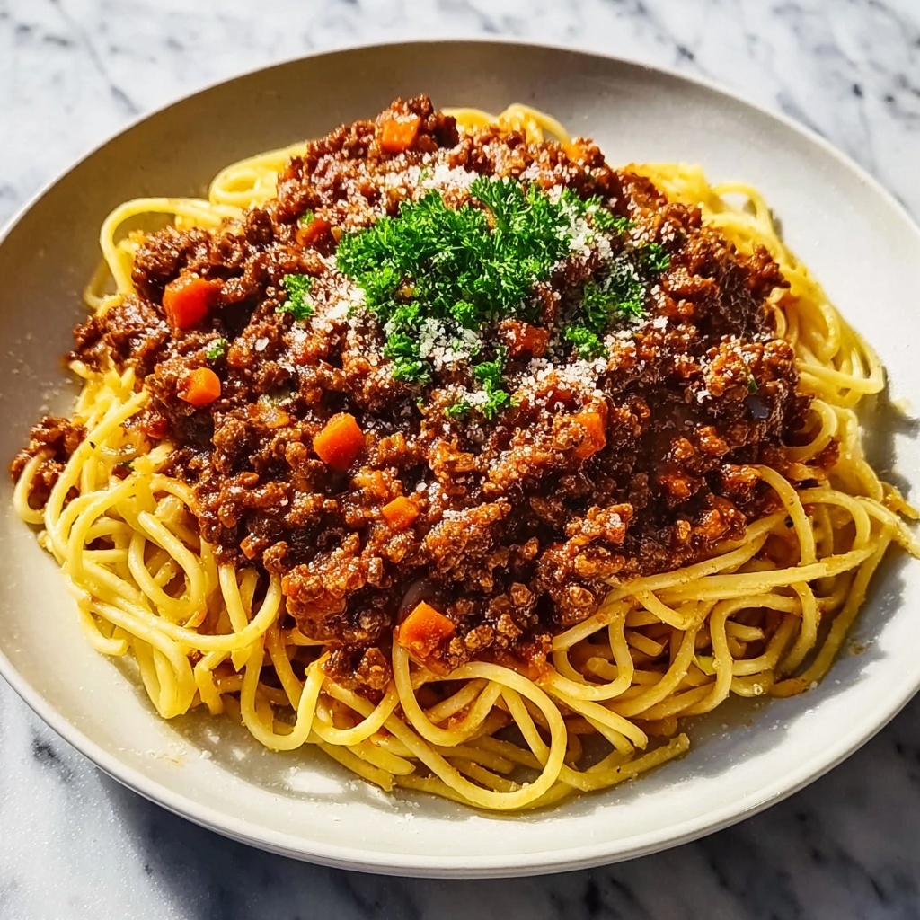 Classic Spaghetti Bolognese Recipe - Recipe Image