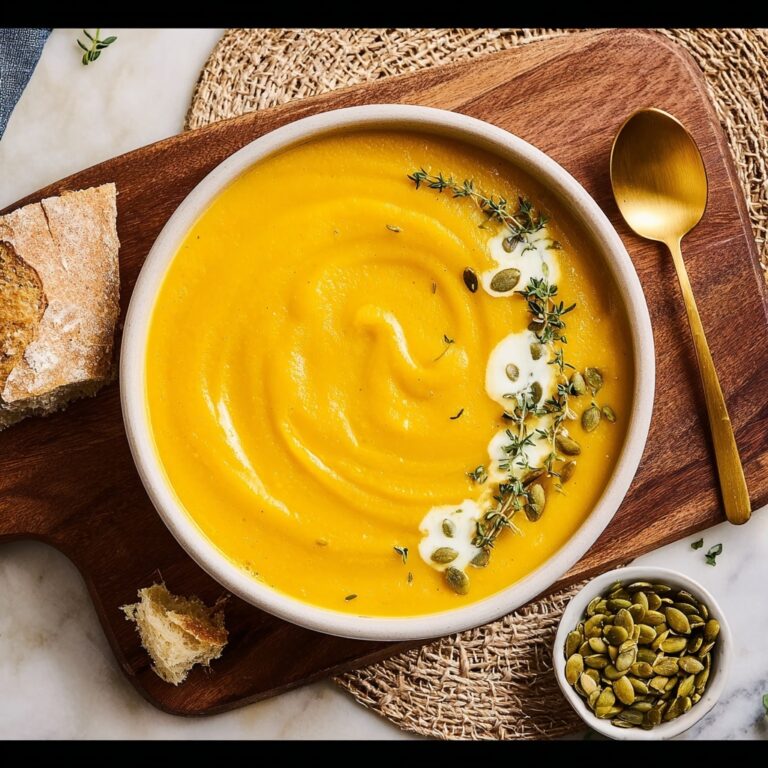 Roasted Butternut Squash Soup Recipe