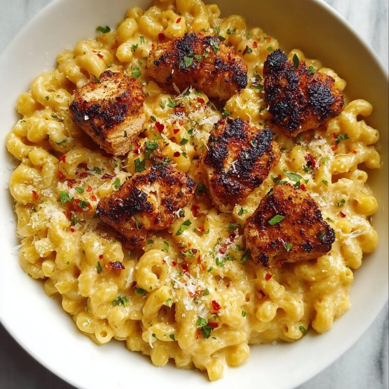 Creamy Honey Pepper Chicken Mac and Cheese Recipe