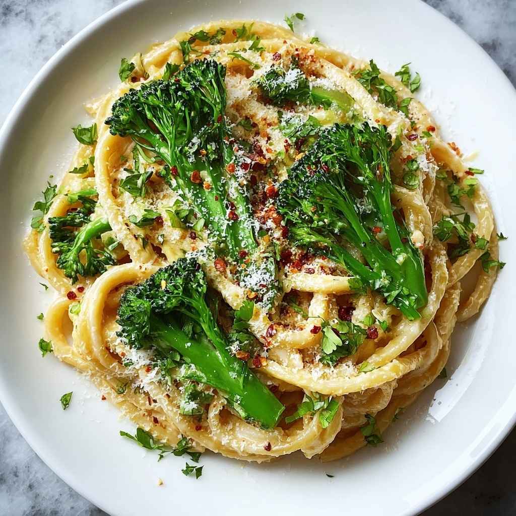 Creamy Broccoli Pasta Recipe - Recipe Image