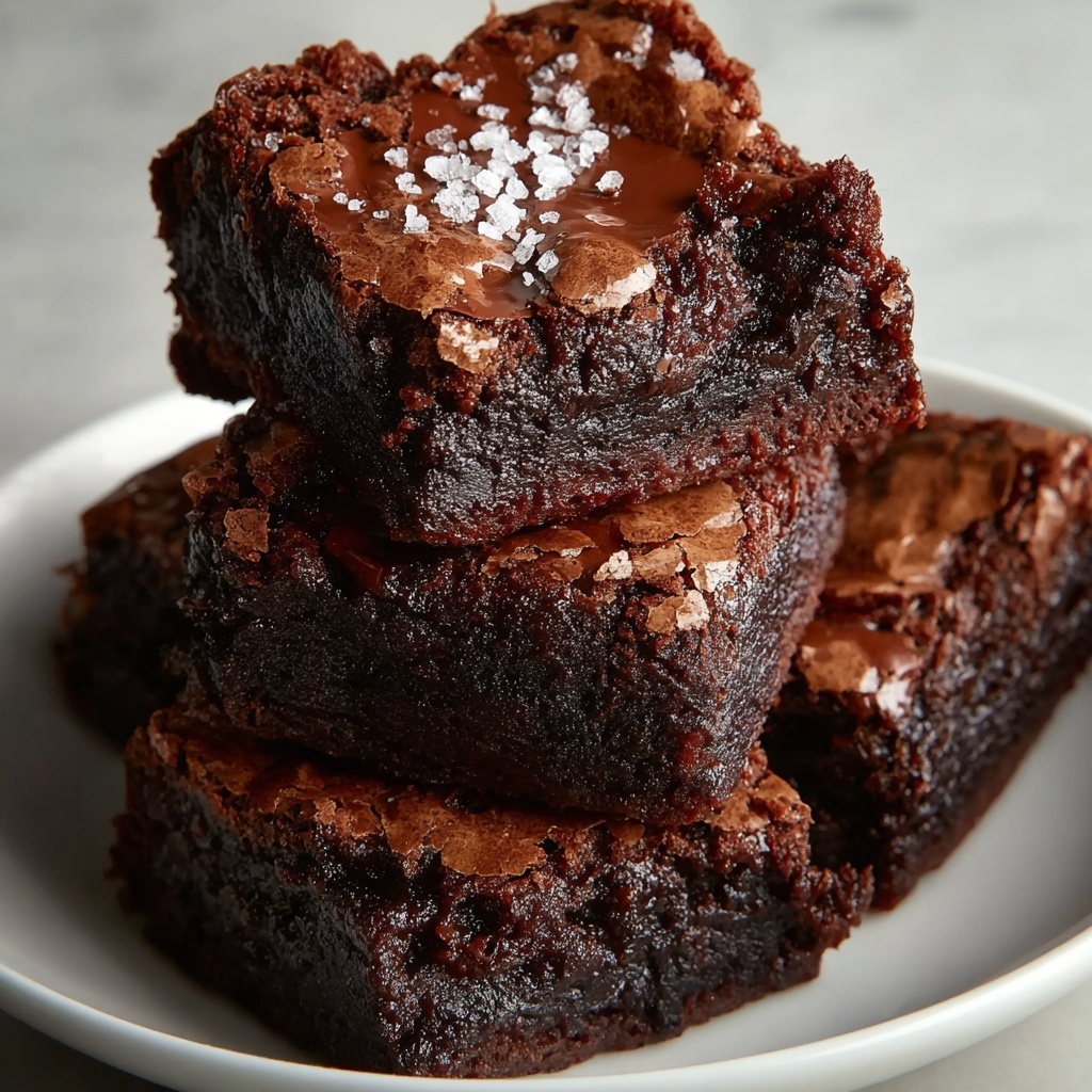 Decadent Gluten-Free Chocolate Brownies Recipe - Recipe Image