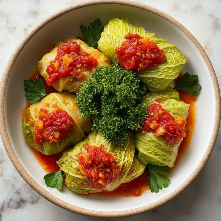 Vegetarian Stuffed Cabbage Rolls Recipe