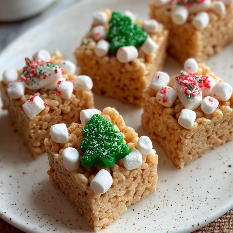 Gingerbread Rice Krispie Treats Recipe
