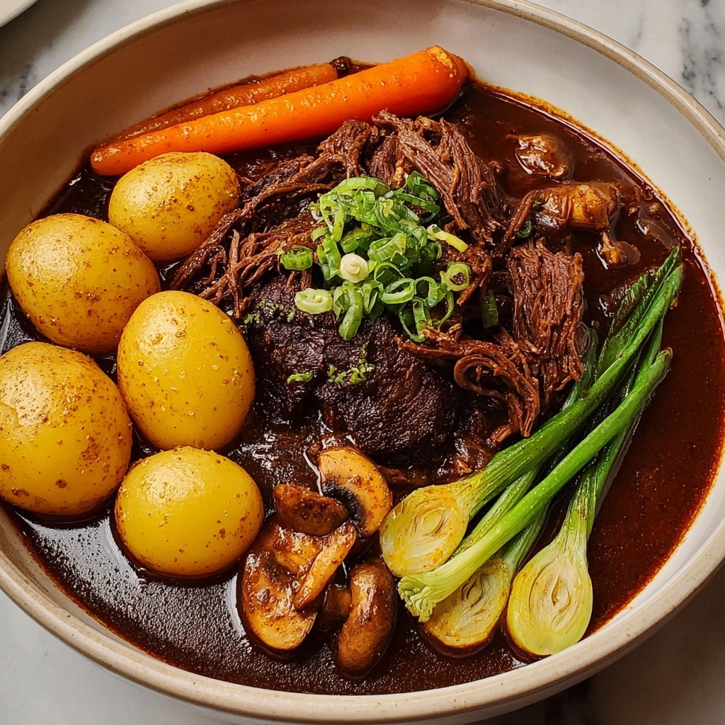 Korean Style Pot Roast Recipe - Recipe Image