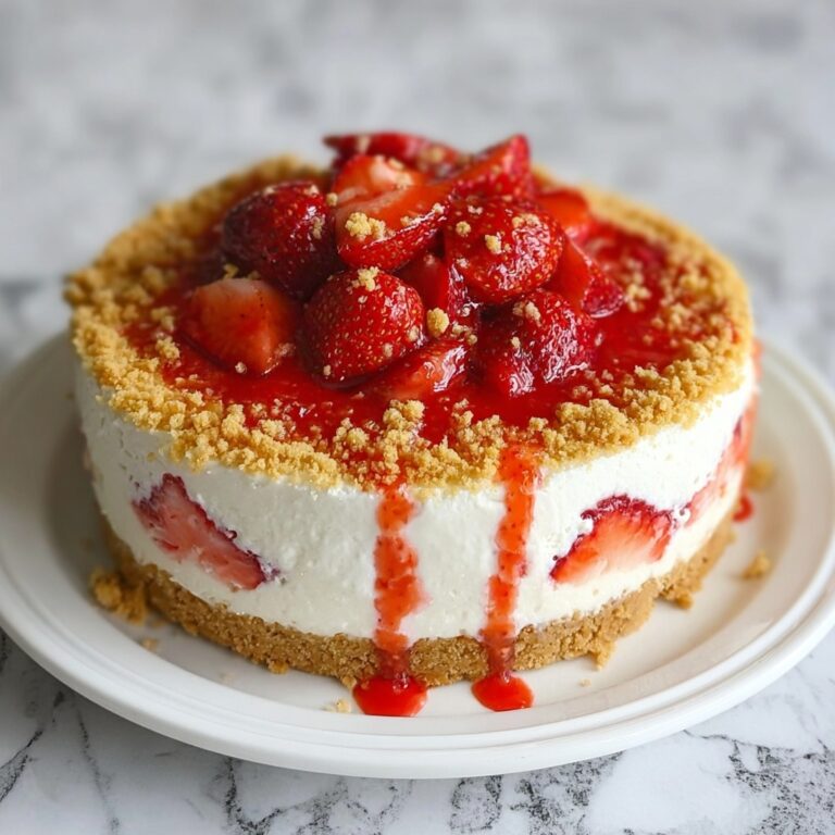 Strawberry Shortcake Cheesecake Recipe
