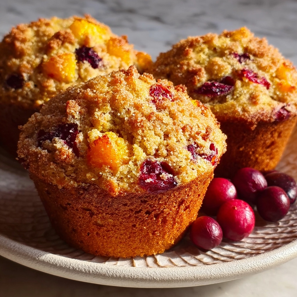 Cranberry Orange Breakfast Muffins Recipe - Recipe Image