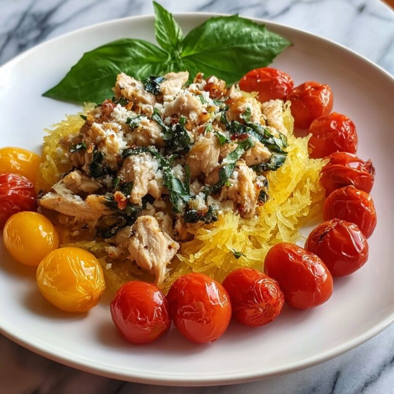 Garlic Chicken Spaghetti Squash Recipe