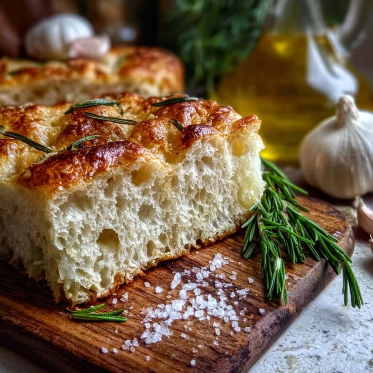 Rosemary & Roasted Garlic Artisan Bread Recipe
