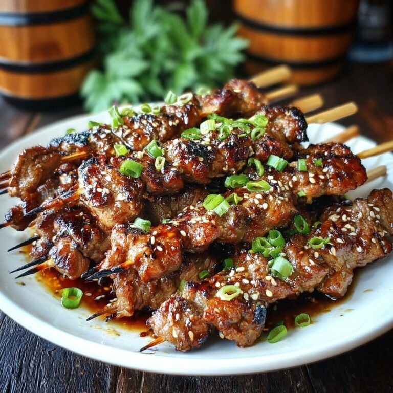 Japanese Chicken Yakitori Skewers Recipe