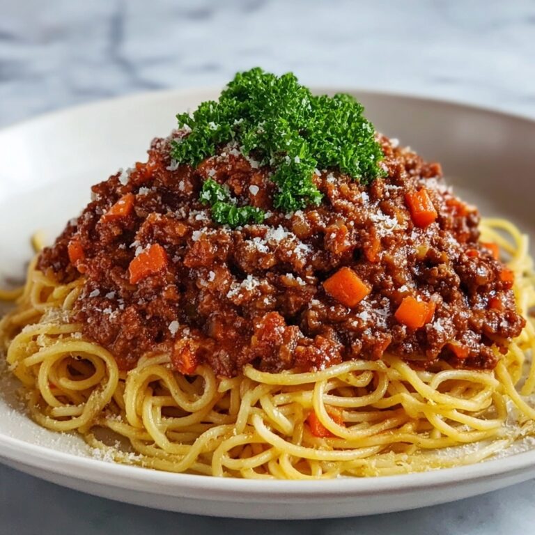 Classic Spaghetti Bolognese Recipe