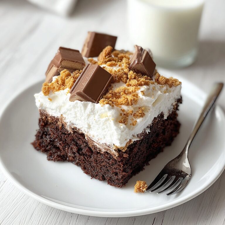 Heath Bar Poke Cake Recipe