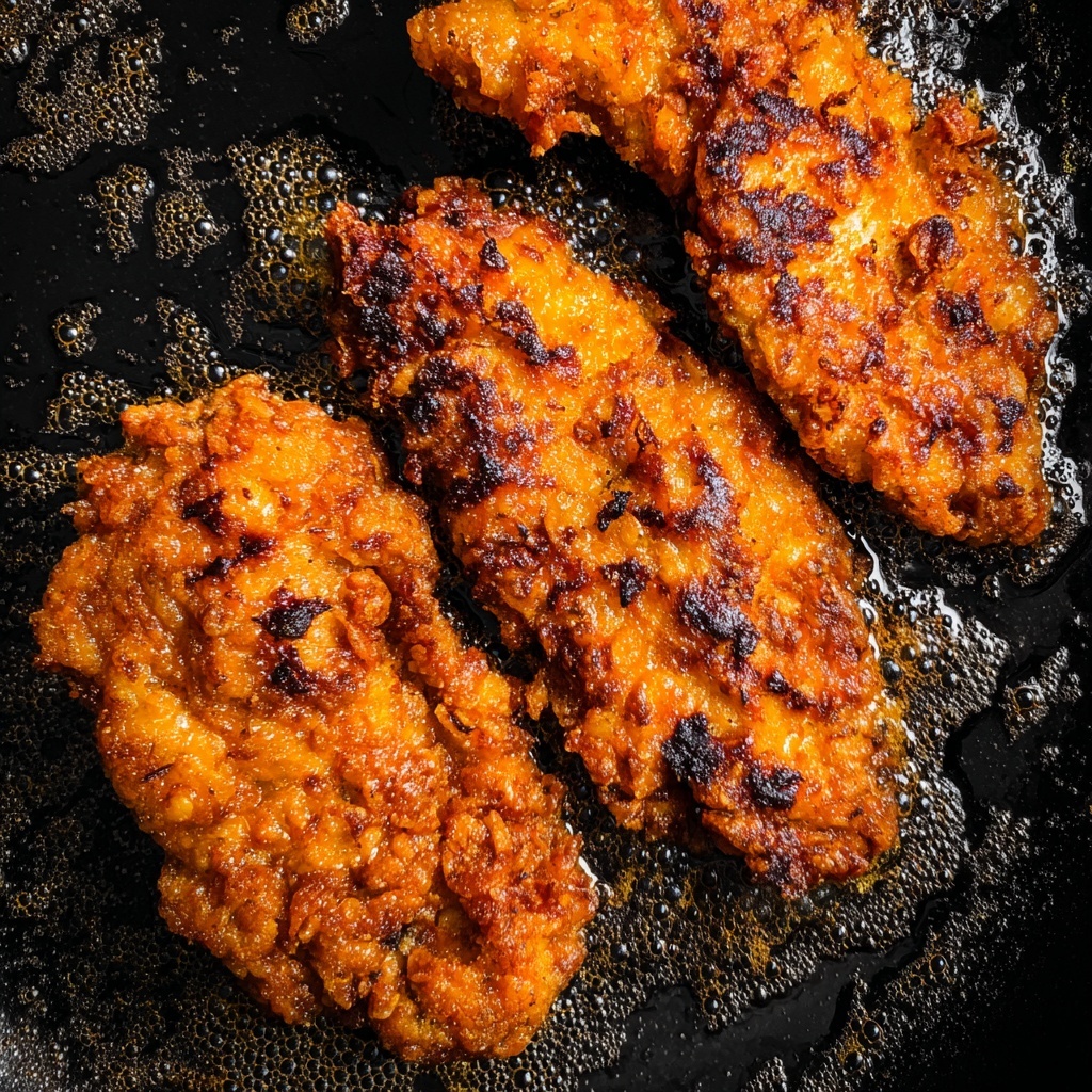 Crispy Oven Fried Chicken Recipe - Recipe Image