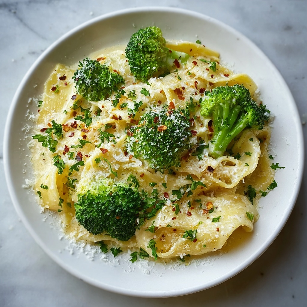 Creamy Broccoli Pasta Recipe - Recipe Image