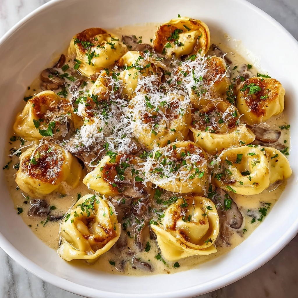 Creamy French Onion Tortellini Recipe - Recipe Image
