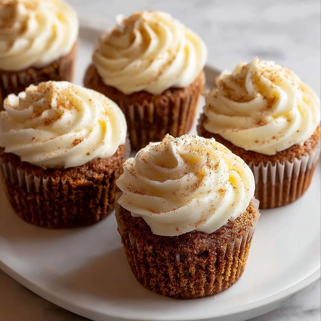 Spiced Vegan Pumpkin Cupcakes Recipe - Recipe Image
