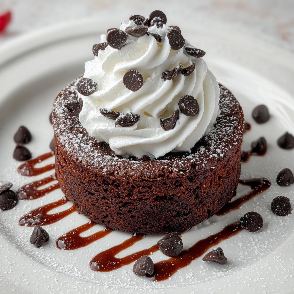 Microwave Brownie Mug Cake Recipe - Recipe Image