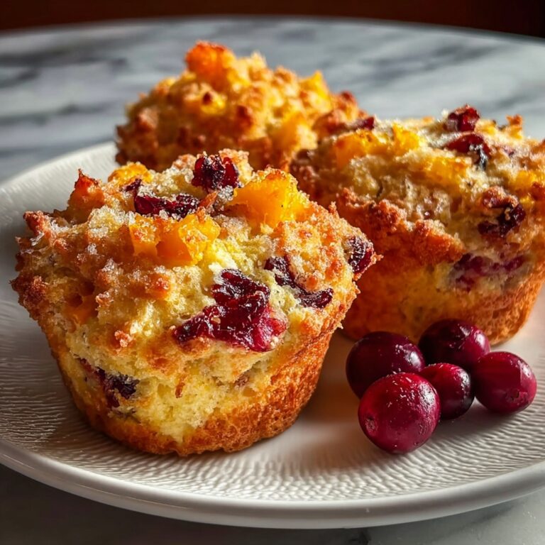Cranberry Orange Breakfast Muffins Recipe