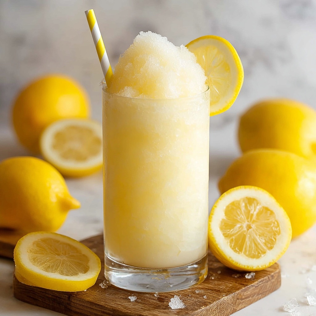 Frozen Lemonade Recipe - Recipe Image
